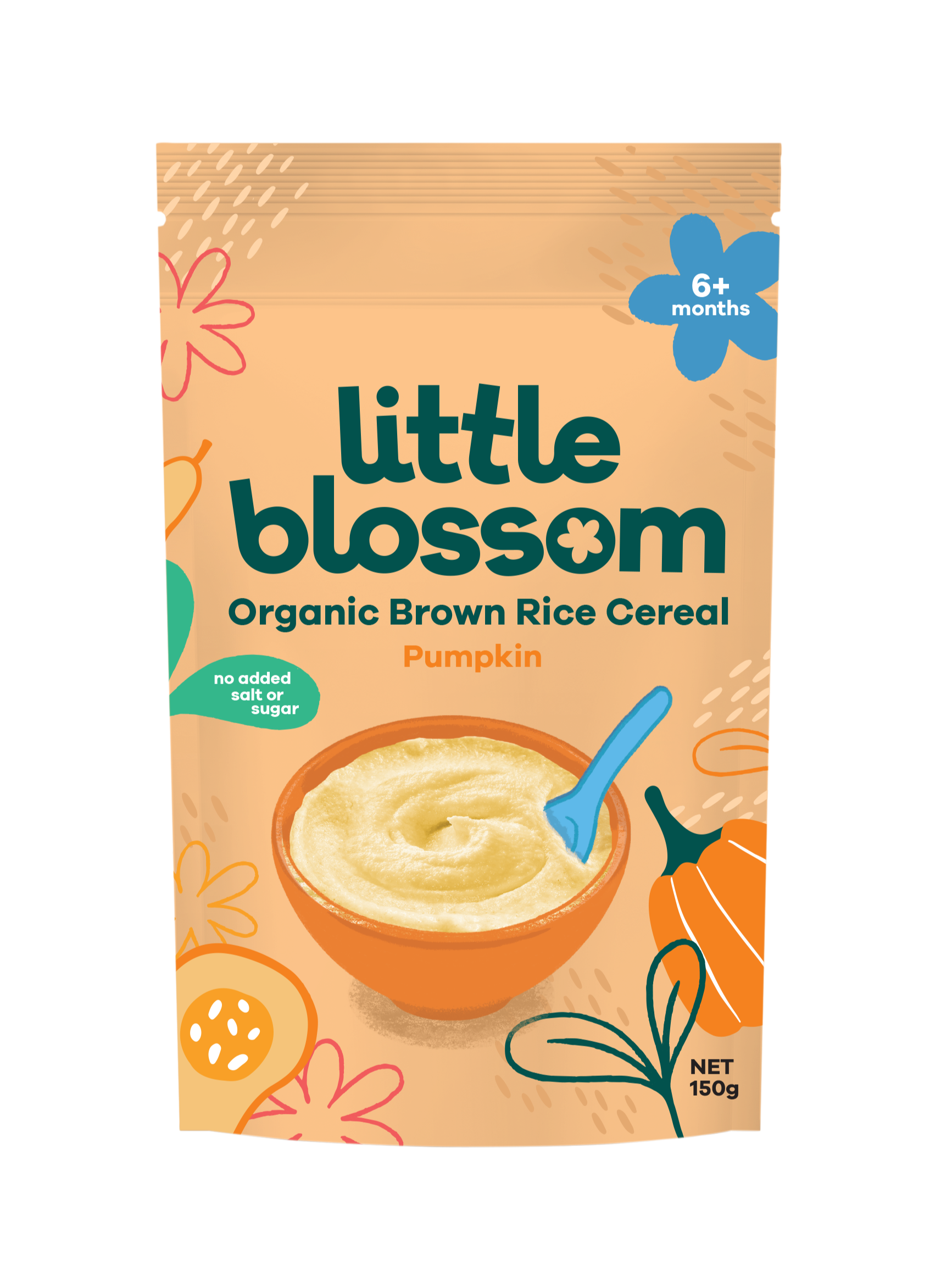 Organic Brown Rice Cereal | Pumpkin