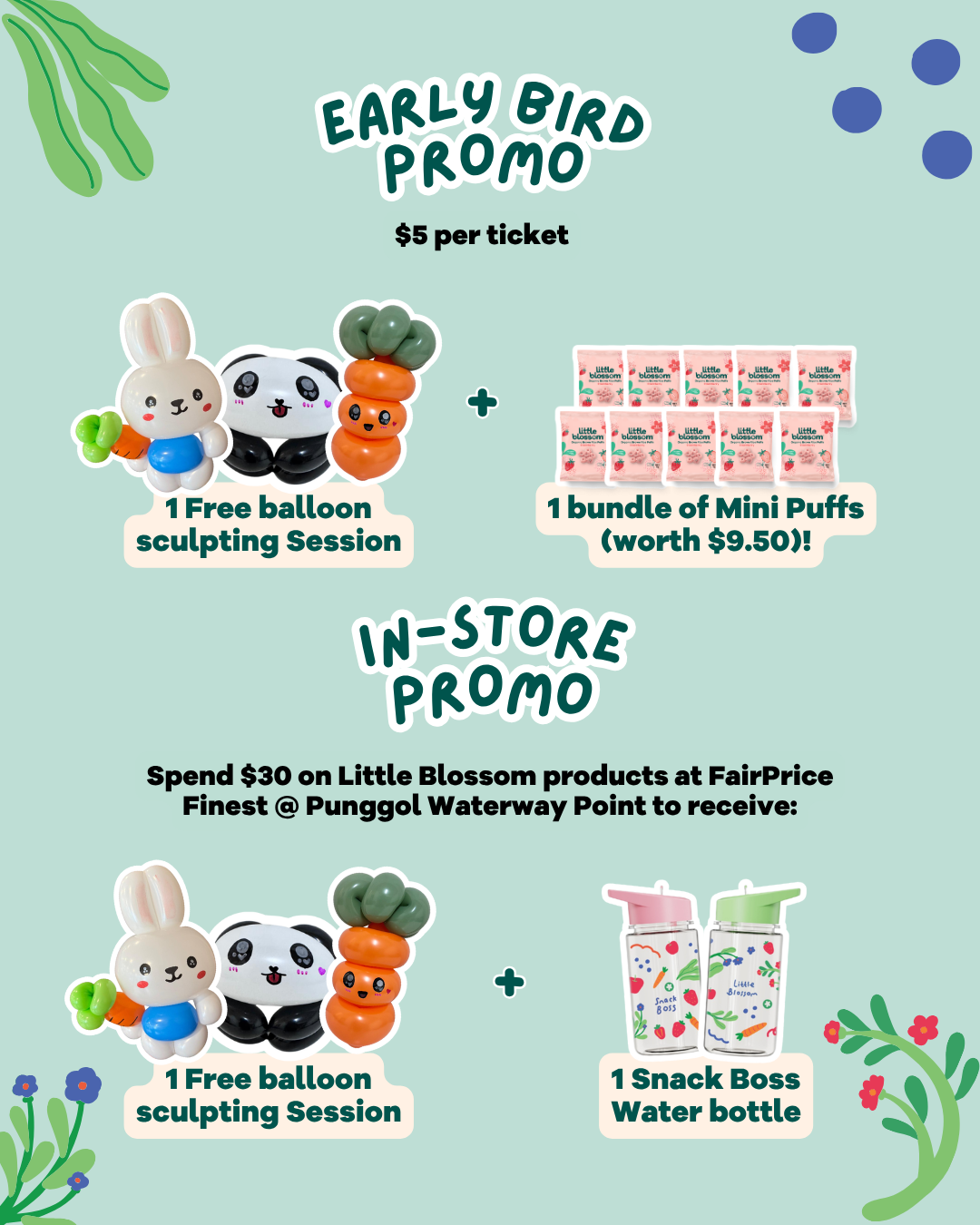 Little Snack Boss Playdate Event @ Punggol Waterway Point FairPrice Finest