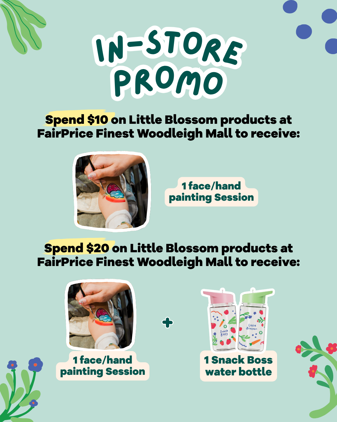 Little Snack Boss Playdate Event @ PLQ Mall FairPrice Finest