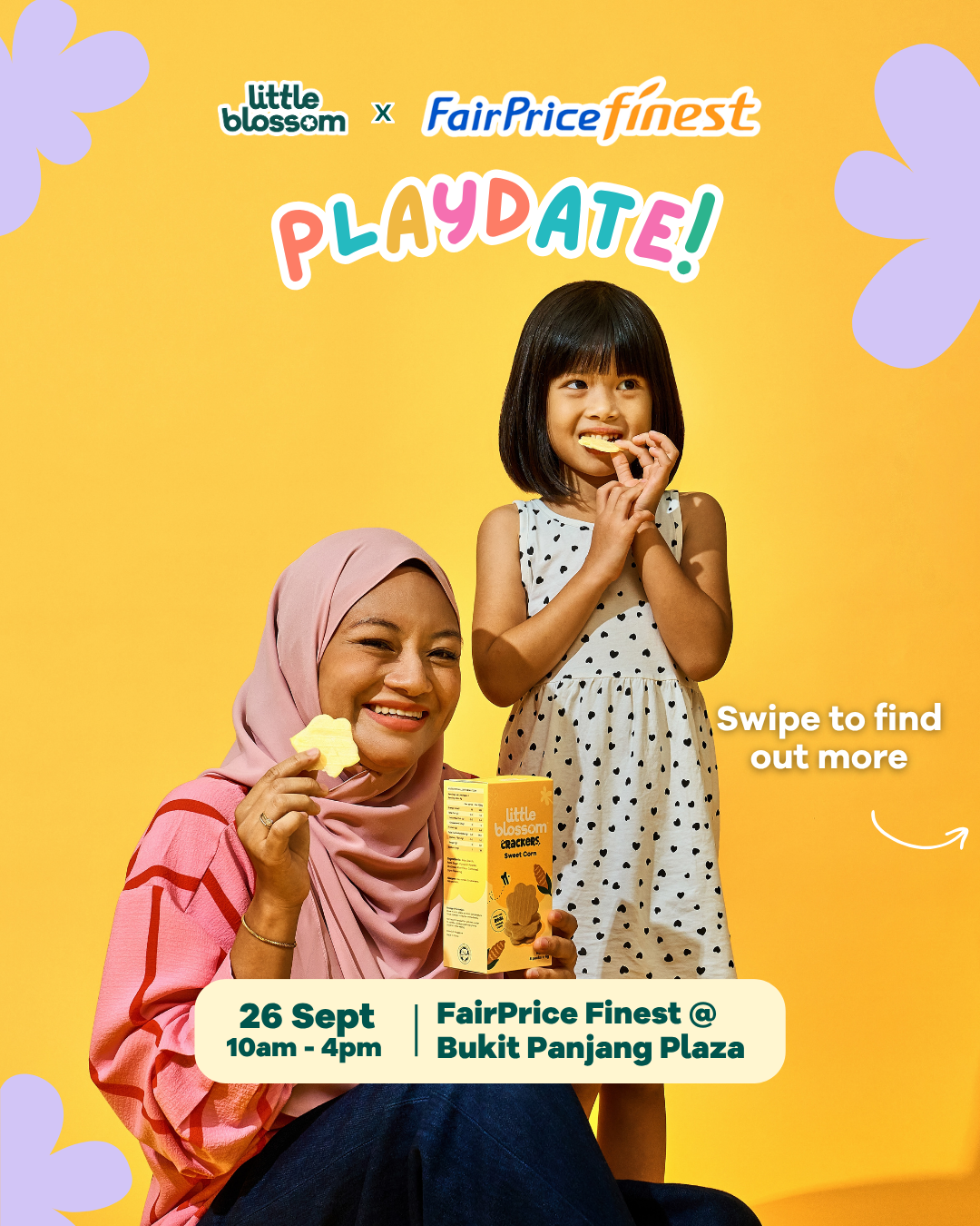 Playdate Event @ Bukit Panjang Plaza FairPrice Finest