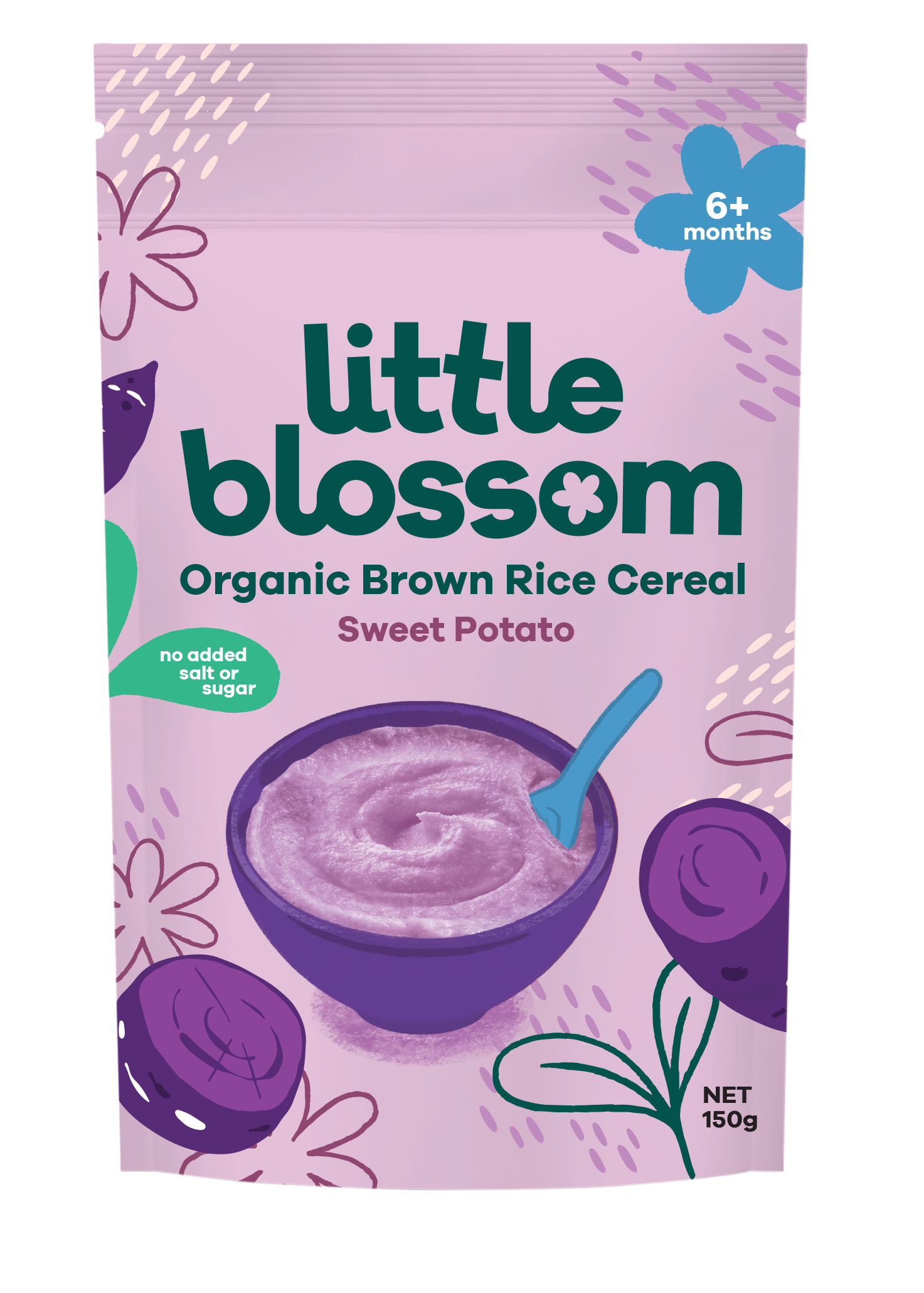 Organic Brown Rice Cereal | Sweet Potato
